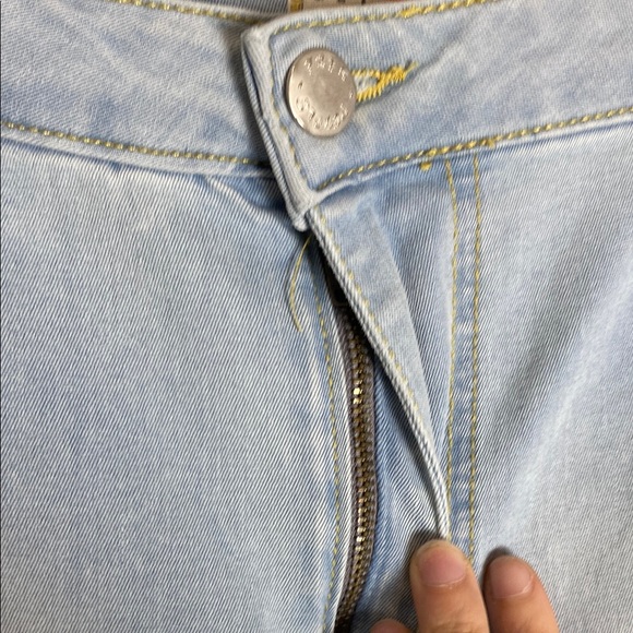 Free People Just Float On Flare Bellbottom Jeans Light Wash Size 28 - Picture 6 of 12